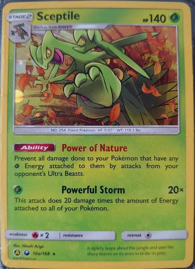 Celestial Storm Sceptile [Holo] Pokémon card